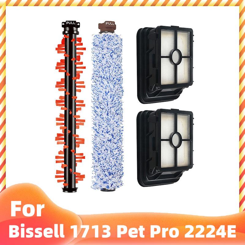 Spare For Bissell Crosswave 1713 1785 1866 1868 1934 1926 Pet Pro 2223N Cordless 2582N Hepa Filter Roller Main Brush