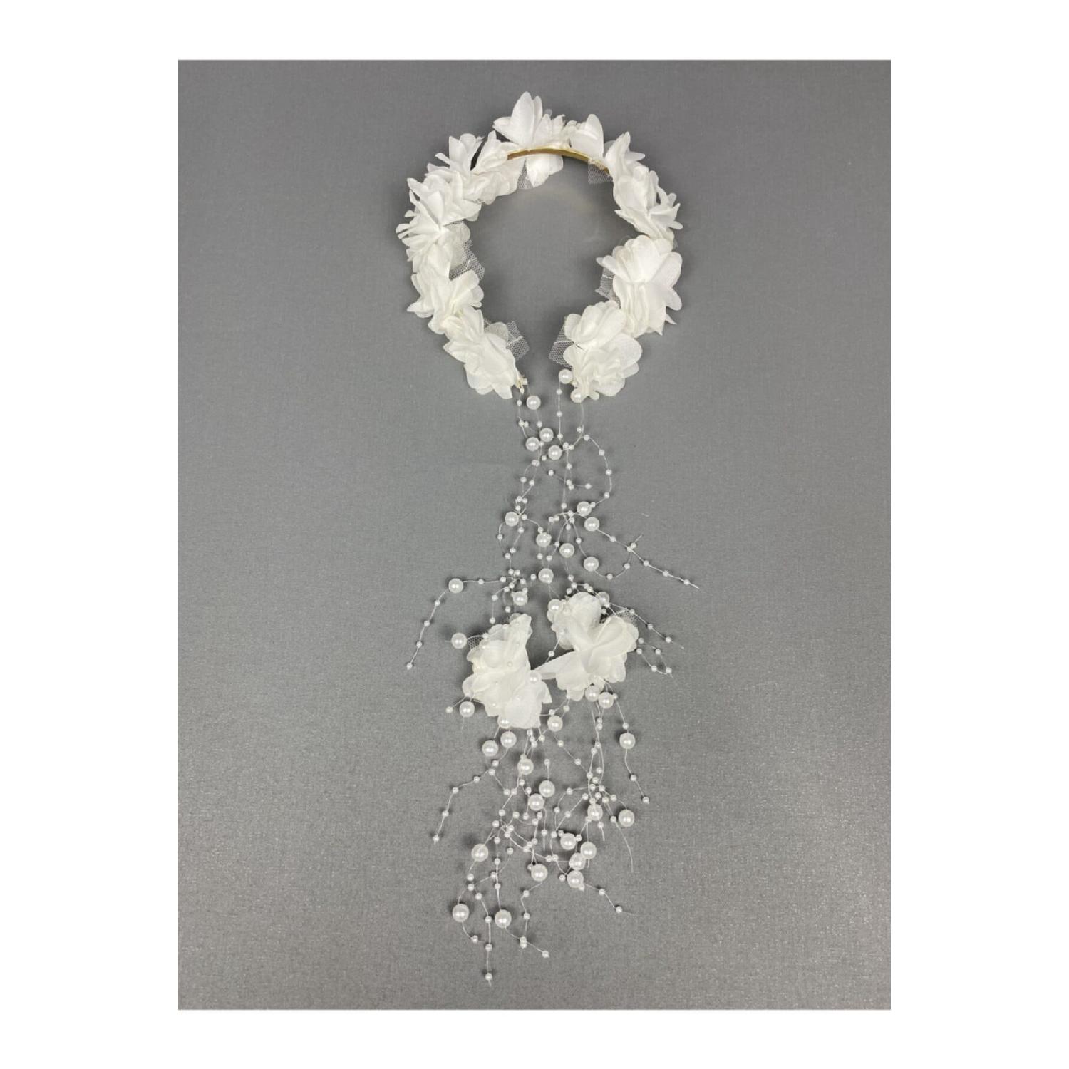 

Белая корона для беременных Свадебная корона