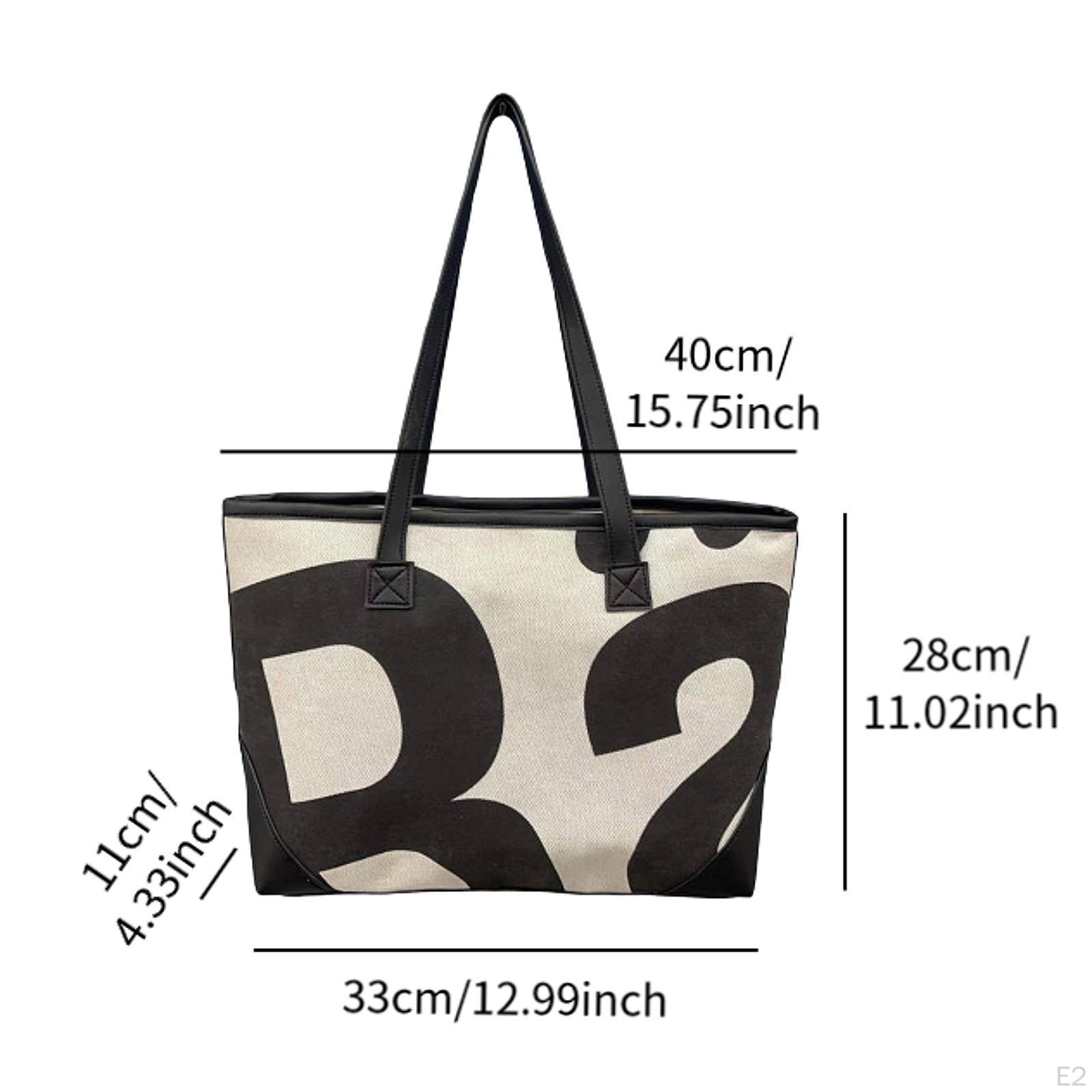 Женская сумка через плечо большой емкости Satchel Simple Underarm для поездок на работу — фото 3