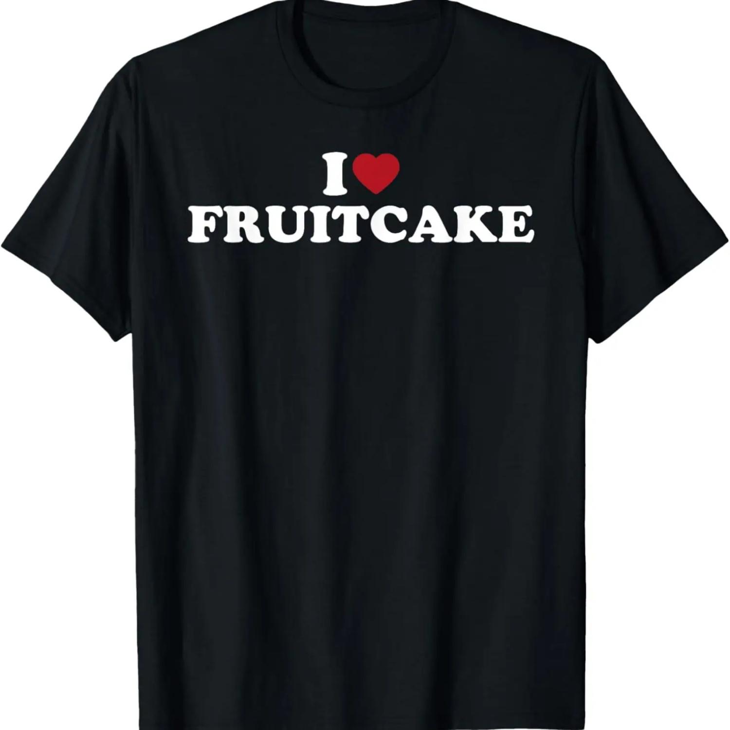 

I Heart Fruitcake T-Shirt XXXXXL чорний