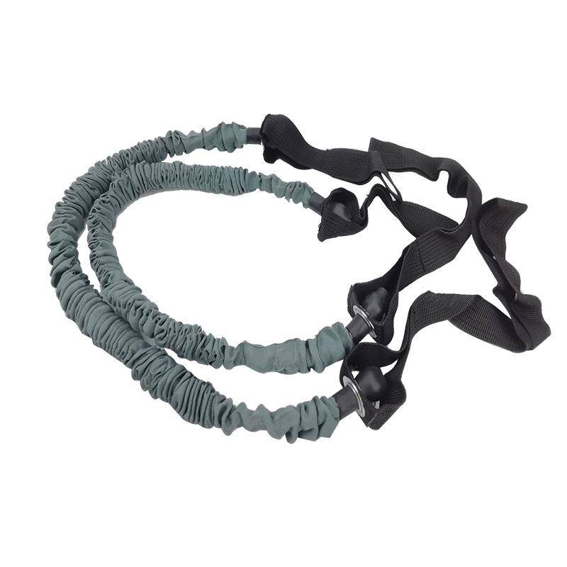 Healthy Belly Wheel Elastic Rope+tension Rope Double Single Auxiliary Rope+high-strength Abdominal Muscle Wheel Auxiliary Rope