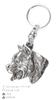 American Staffordshire Terrier – Silver-plated pendant with a dog in a decorative box, handbag decoration – Design 02 | Art-Dog