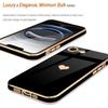 Coque pour iPhone 17e, Silicone Motif Cœur Anti-Rayure Slim Antichoc - Noir - 2 Verres Trempés