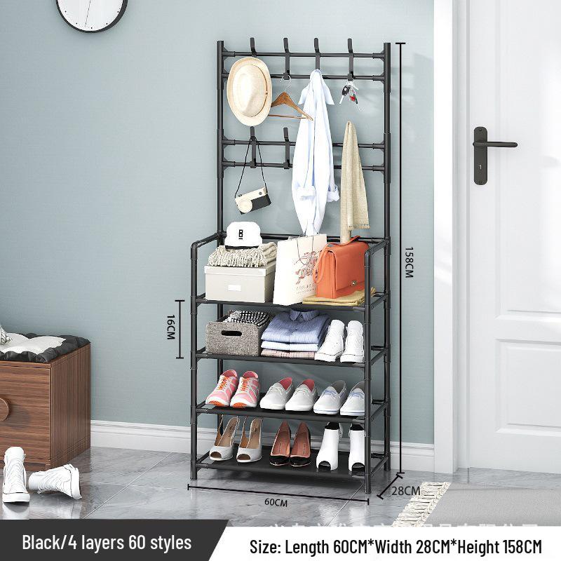 Multi-Layer Shoe and Coat Rack - Thickened Version