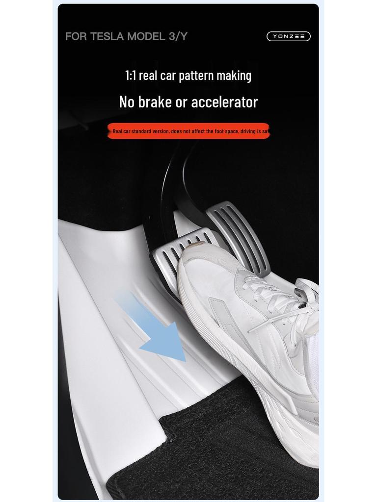 Full Coverage TPE Floor Mats for Tesla Model 3/Y