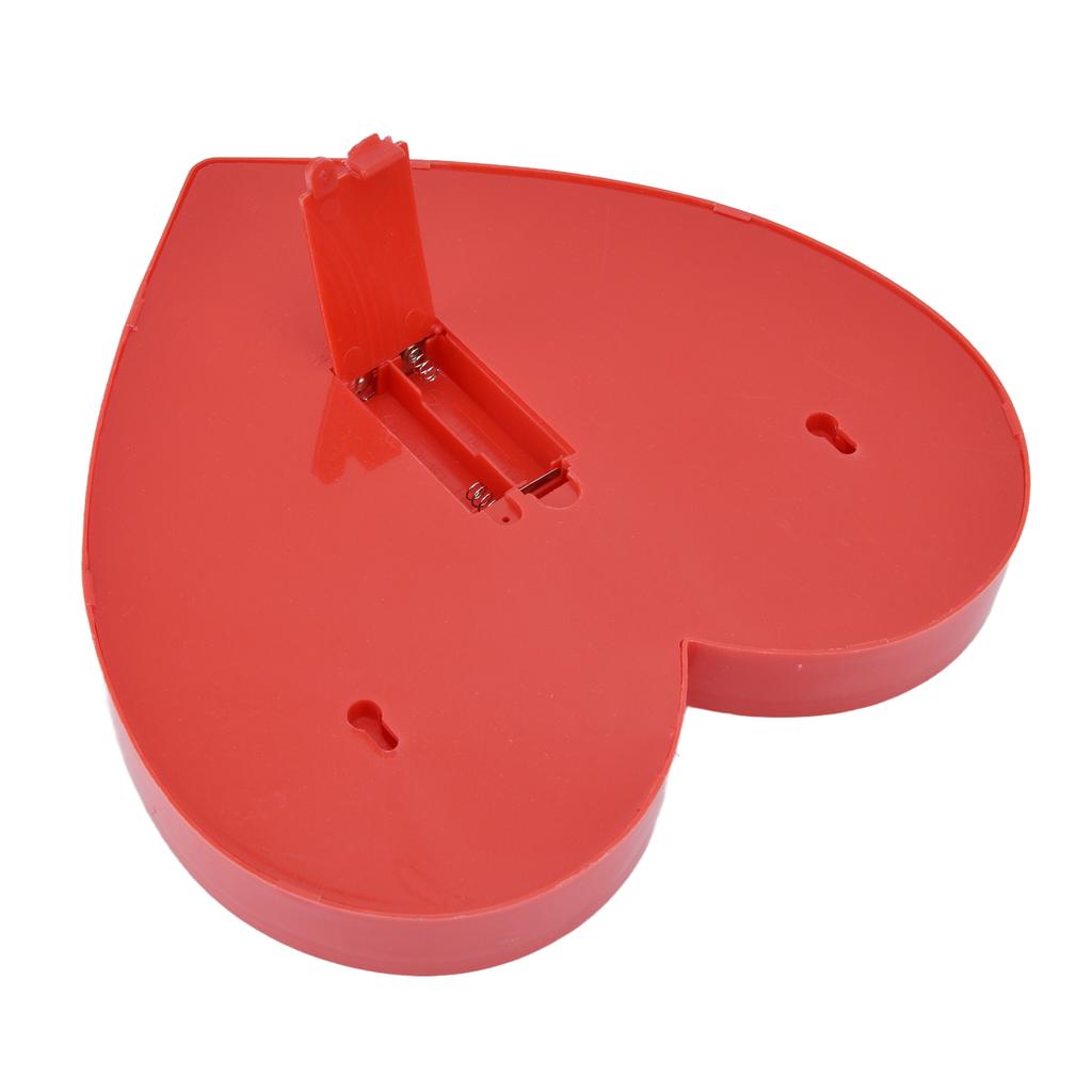 Heart Shaped Night Light 10 LEDs Cute Battery Powered Warm Light Kids LED Love Shaped Lamp with Hook Hole for Kid S Room