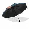 Clash Royale, Heroes- Automatic Opening and Closing, 8-rib Structure Portable Umbrella, Suitable for Men and Women In All Seasons - Perfect
