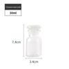 Thickened Brown Transparent Wide-Mouth Frosted Glass Reagent Bottle for Medicine and Chemicals