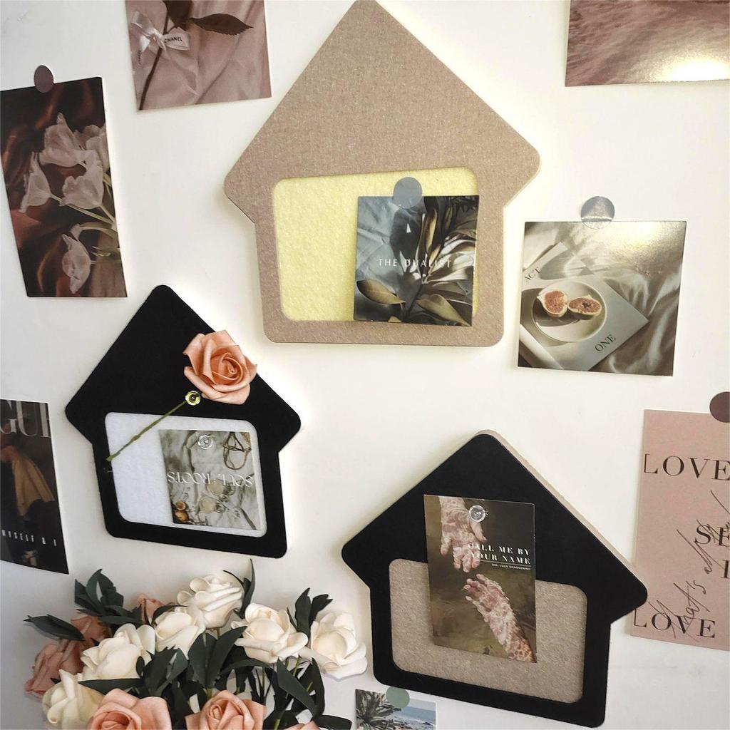 3D Felt Wall Sticker Cork Board: Attractive Photo & Message Display