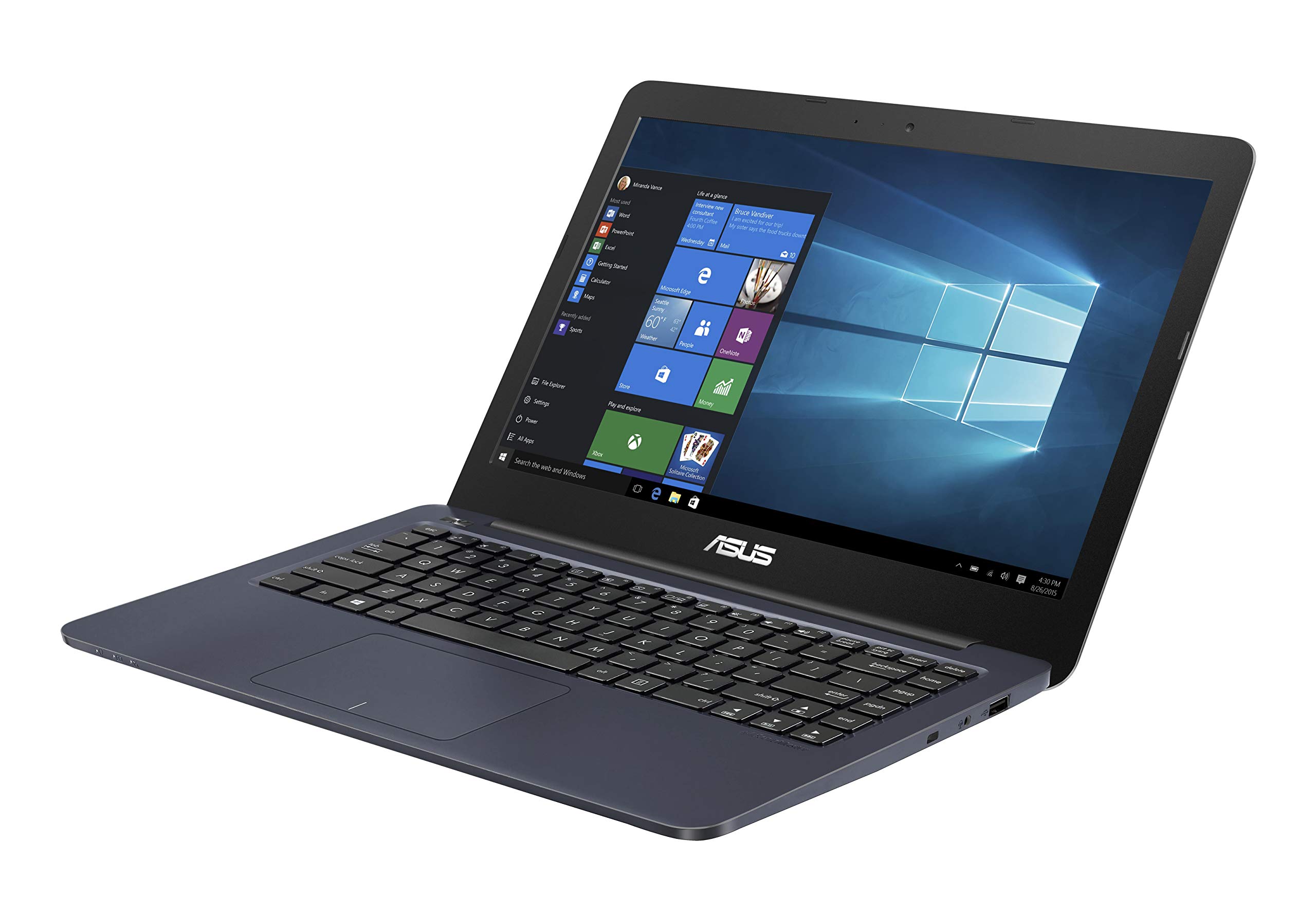 

Ноутбук ASUS L402YA Японський дистриб ютор (AMD E2-7015 /4GB/SSD 128GB/14 дюймів/Синій) [Авторизований продукт] L402YA-GA048T синій