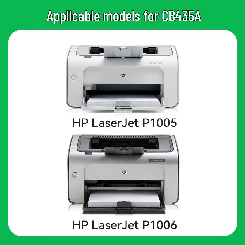 Caijin Compatible CB435A Extra-Large Yield Black Toner Cartridge for HP P1005 P1006