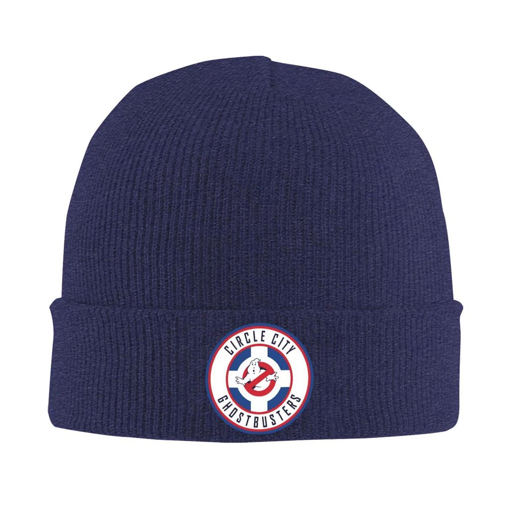 Custom Circle City Ghost-Busters Bonnet Hat Hip Hop Knit Hat Men Women  Ghosts Movie Winter Warm Skullies Beanies Caps