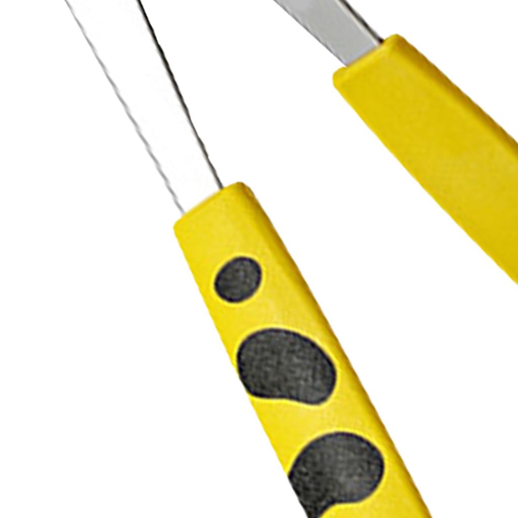Cats Claw Food Tongs Stainless Steel Non Slip Comfortable Grip Bakery Serving Tongs Multifunctional