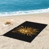 Symbol of Louis XIV the Sun King Beach Towel Soft Microfiber Quick Dry Absorbent Quick Towels For Swimming