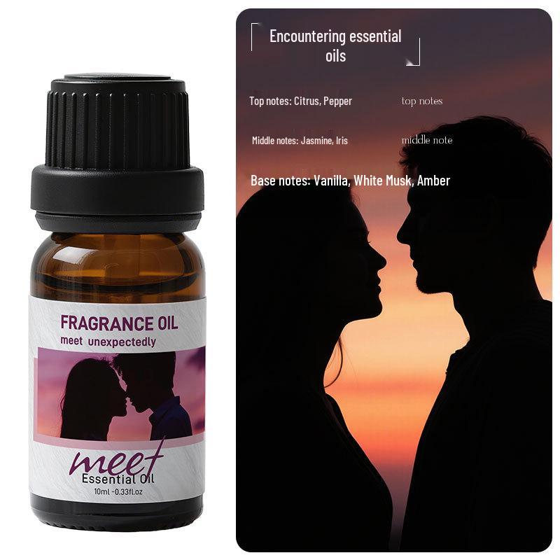 10ML Essential Oil Diffuser & Refill – Stone Aroma Machine with Long-Lasting Deodorizing Fragrance