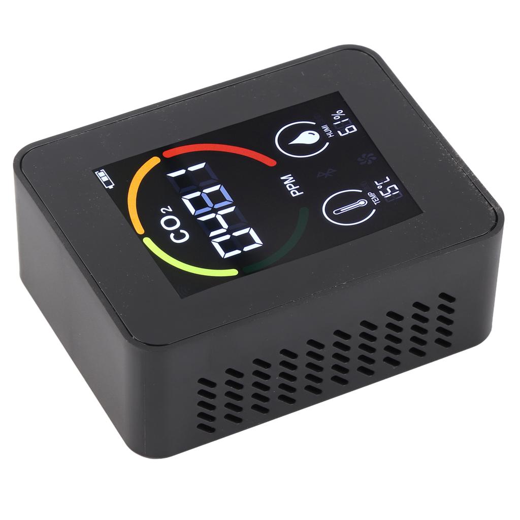 CO2 Detector Semiconductor Air Quality Monitor Temperature Humidity Sensor H8 Plus ZNAZGG01