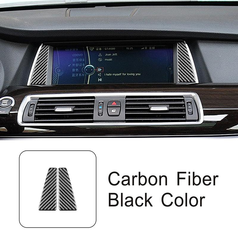 Carbon Fiber Gear Shift Frame Decoration For BMW 5 Series GT F07 2010-2017 Car Styling Window Glass Lifting Buttons Cover