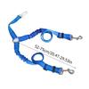 Pet Dog Car Seat Belt Clip Bungee Lead Vehicle Travel Safety Harness Adjustable