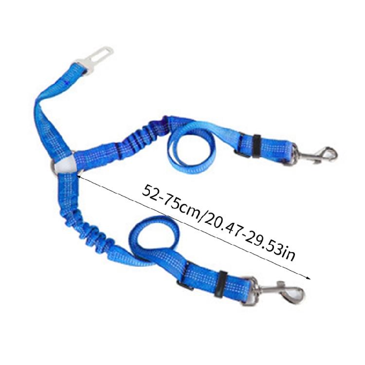 Pet Dog Car Seat Belt Clip Bungee Lead Vehicle Travel Safety Harness Adjustable