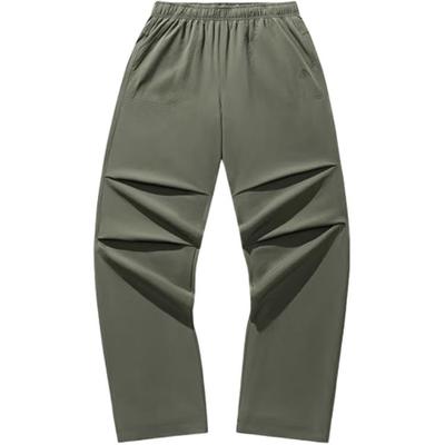 Earth Shell 2.0 Solid Color Mid-Rise Drawstring Versatile Breathable Loose Sports Pants Women Bottoms 962536503-3