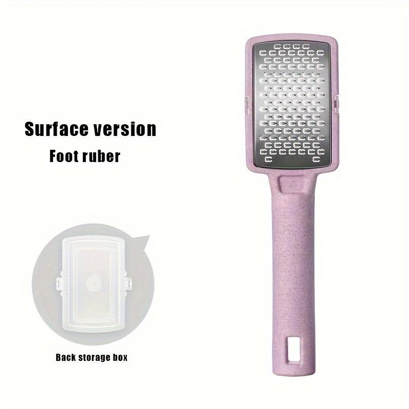 

1Pcs Foot Rasp Foot File And Callus Remover, High Quality Steel Best Foot Care Pedicure Metal Surface Tool To Remove Hard Skin рожевий