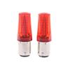 2 Stück 1157 Ba15D LED Bremslicht Motorrad Stroboskop LED Parken Rücklicht Blinkend Warnung Rückfahrscheinwerfer Bremslicht Blinker
