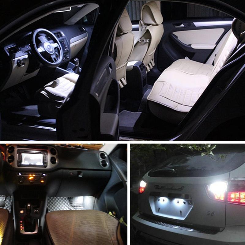 1Pc COB 18SMD 24SMD 36SMD 48SMD Car Led Clearance License Panel Lamp Auto Interior Reading Bulb Trunk Festoon Light