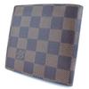 LOUIS VUITTON Portefeiulle Marco Bi-Fold Wallet N61675 Brown Damier canvas mens Used