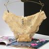 1Pcs Sexy Lace Transparent Briefs Underwear For Woman Female Low-Rise Panties With Bow Women's Underwear Intimates