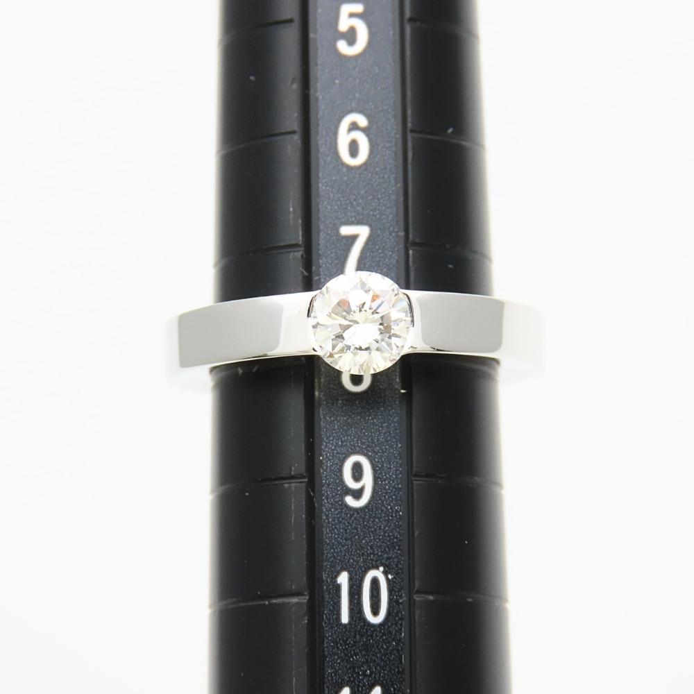Used CARTIER Ring Date With EU#47.5 48 K18 White Gold/diamond 6.3g White Gold 1PD