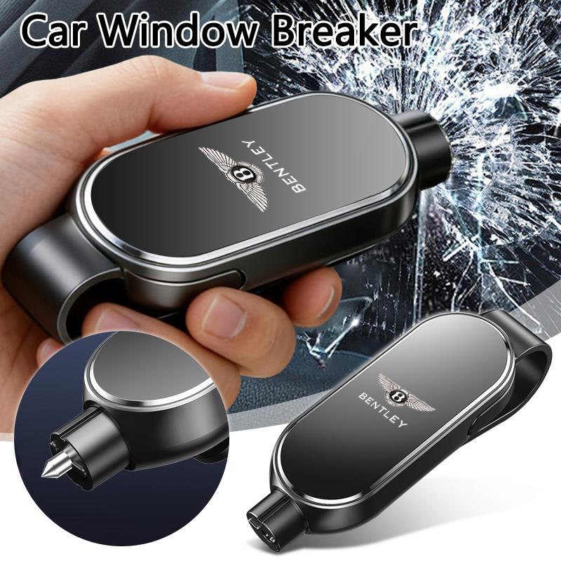 Car Safety Hammer Seat Belt Cutter Escape Tool Window Glass Breaker for New Bentley Flying Spur Continental GT Bentayga Mulsanne XQ6