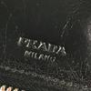 PRADA 2M1264 Skull skull Long wallet Zip Around Long Wallet Leather Black