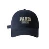 Paris Alphabet Baseball Cap Women'S Face Small Simple Sports Hat Women'S Outdoor Versatile Men'S Cap