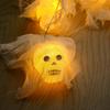 Halloween Lights String Evil Head Light Home Holiday Skeleton Decorative for Kitchen Festive Gate