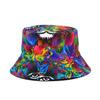 2023 Custom Sublimation Printing Double-Sided Bucket Hat All Over Printing Reversible Bucket Hats