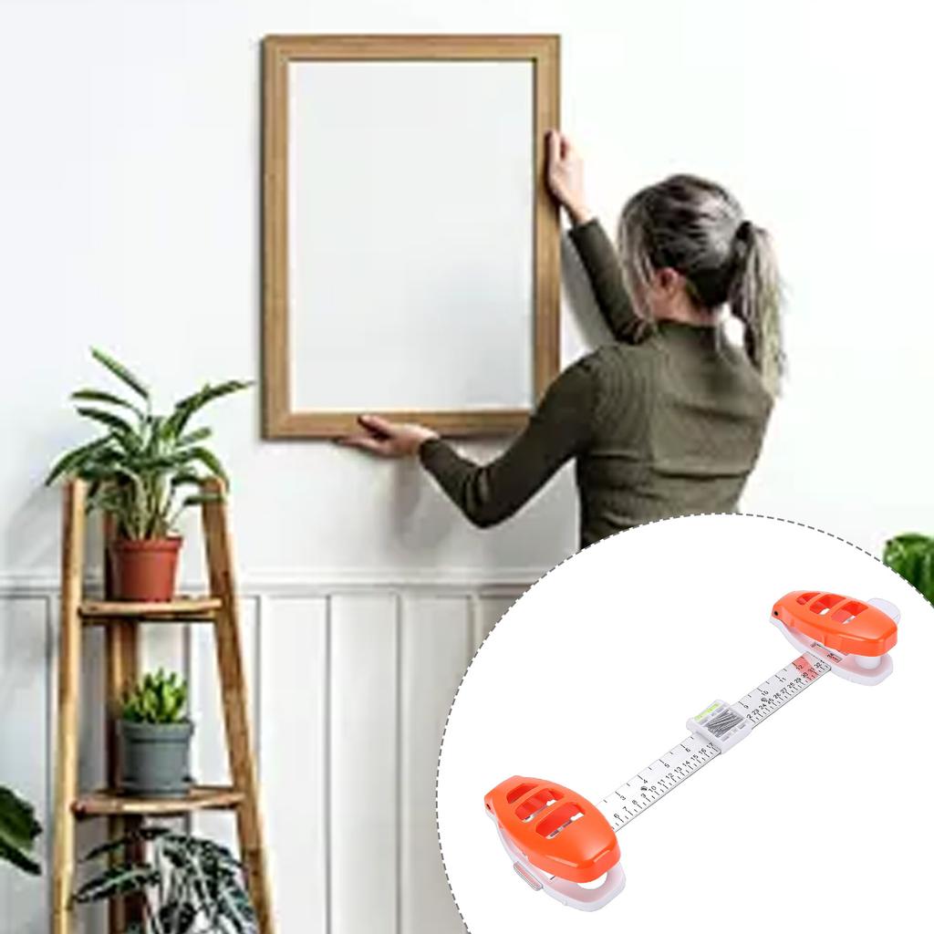 Picture Frame Level Ruler Picture Hanging Tool Precision Easy Marking Position Photo Frame Level Ruler for Wall Decor