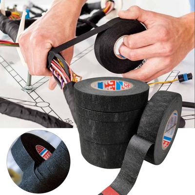 Nastro isolante in tessuto adesivo resistente alle alte temperature da 25 m per cablaggio