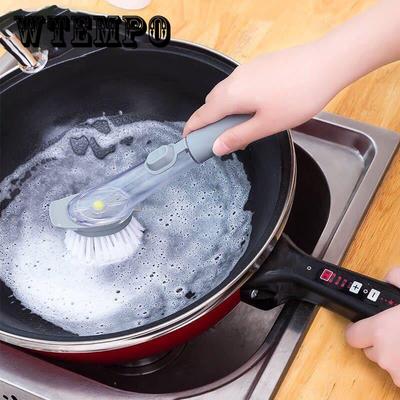 Brand Dishwashing Scrubber Bowl Cleaning Brush Scouring Pad Pot Pan Wash Kitchen Cleaner