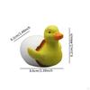 Entenküken Figur Miniatur Harzhandwerk Geschenk Einzigartige Handgefertigte Ente Enten Statue für Schreibtisch