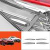For 2018-2020 Toyota Camry Chrome Rear Tail Lamp Eyebrow Strip Cover Trim 4PCS