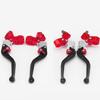 22mm Universal CNC Motorcycle Brake Clutch Levers/drum Brake Left And Right For Honda Yamaha Kawasaki Suzuki One Pair