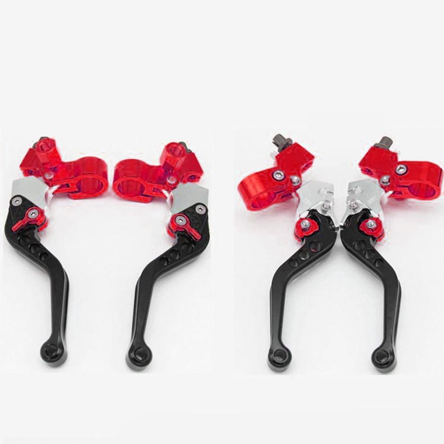 22mm Universal CNC Motorcycle Brake Clutch Levers/drum Brake Left And Right For Honda Yamaha Kawasaki Suzuki One Pair