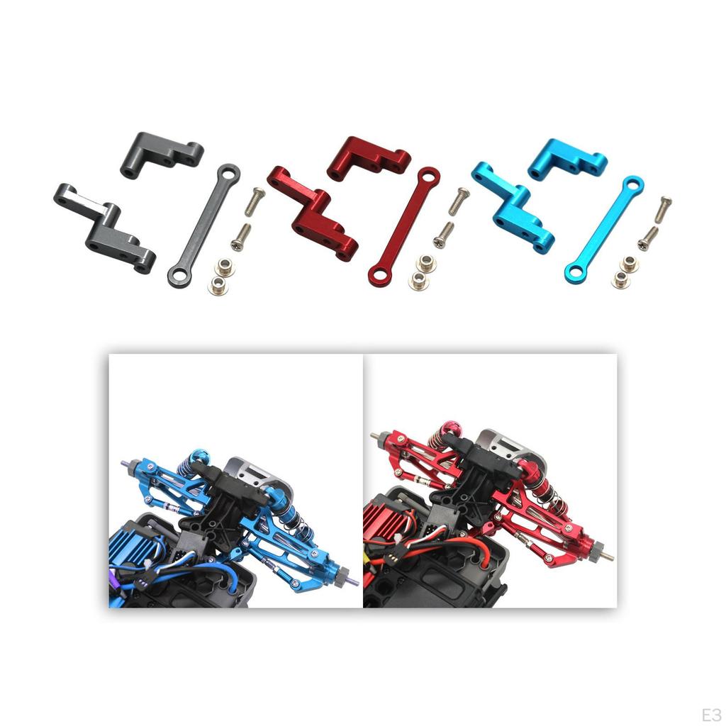 RC Car Steering Parts, Metal Bellcranks for 1:16 Models, Replacement Components