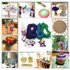 Natural 2MM 50M/Roll Colorful Natural Jute Twine Burlap Rope Burlap String Hemp Rope For DIY Crafts Wedding Gift Wrapping Decor