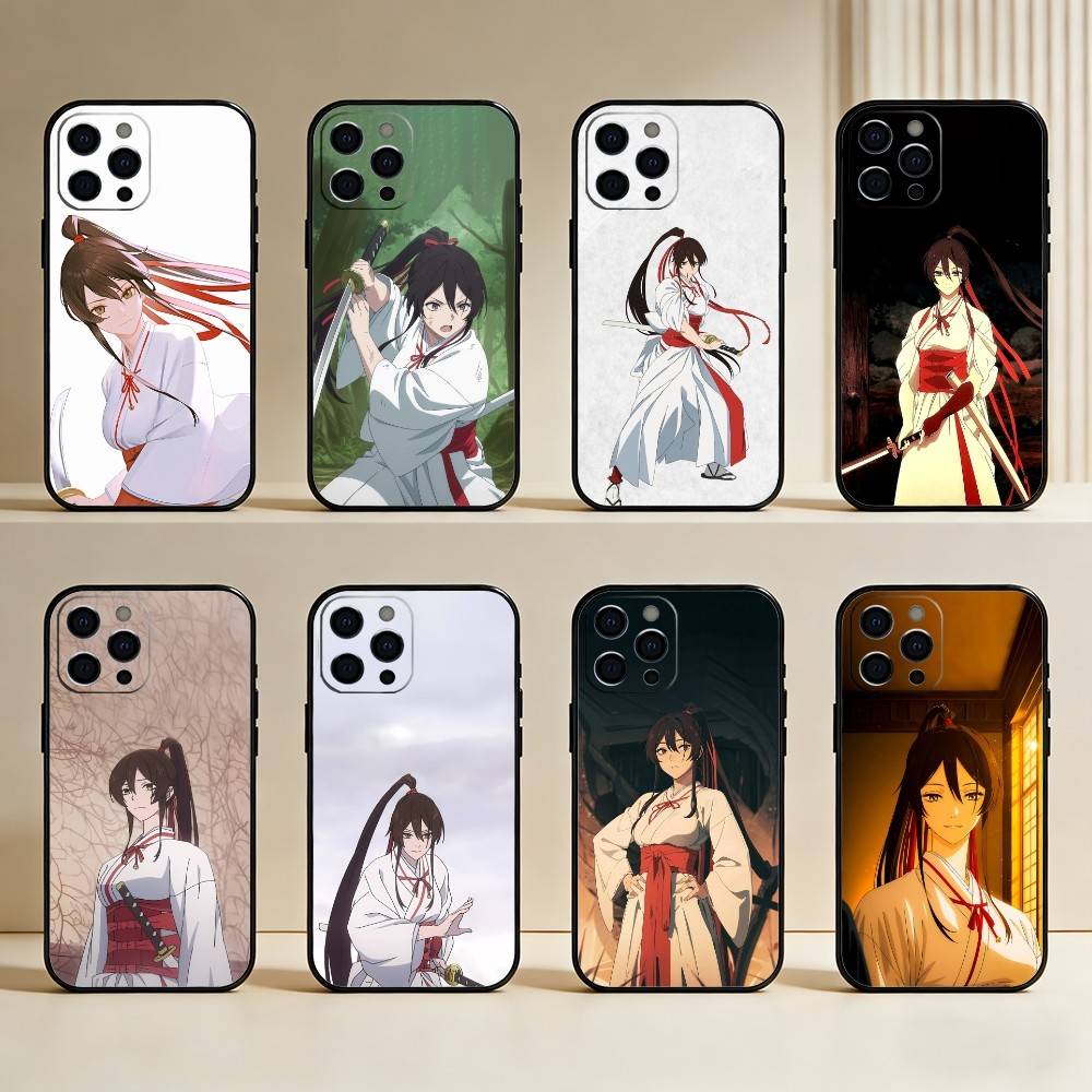 Yamada Asaemon Sagiri Phone Case For iPhone17,16,15,14,13,12 Plus,Max Soft Silicone Black Cover
