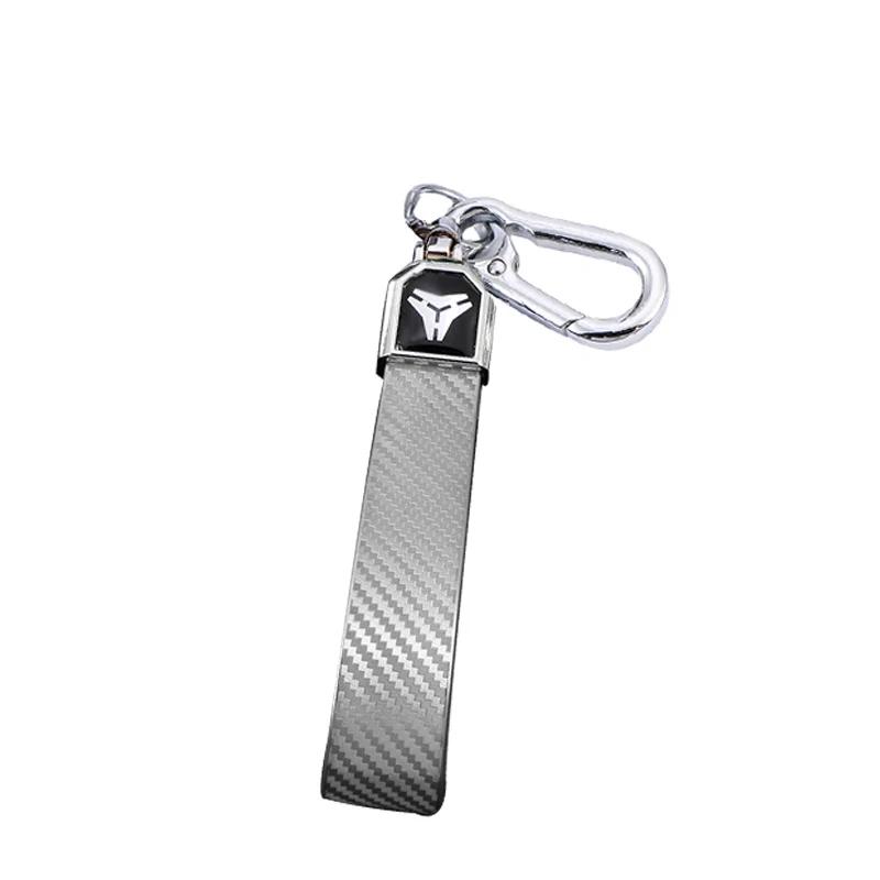 Carbon Fiber TPU Car Flip Key Case Cover for Hyundai Elantra Solaris Tucson I30 I35 I40 KONA Genesis Santa Fe Azera Holder Shell