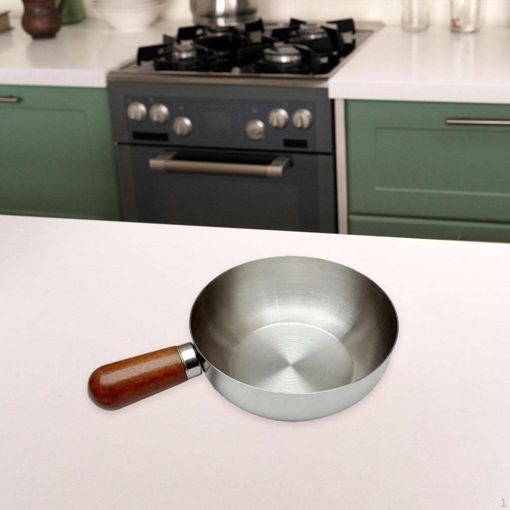 Pot Butter Melting Non Slip Portable Kitchen Cooking Tools Household for Boiling Sauce Pan