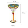 270ml Δημιουργικά Ποτήρια Κρασιού Margarita Χειροποίητα Πολύχρωμο Ποτήρι Κοκτέιλ Ευρώπη Ποτήρι Γοβάκι Ποτήρι Σαμπάνιας Δημιουργικό Ποτήρι Κρασιού Μπαρ