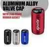 AAFM1 Car Stying 4PCS Sports Emblem Metal Wheel Tire Valve Stem Cap For Skoda VRS Fabia Rapid Superb Octavia A5 Kodiaq Scala S VRS VII