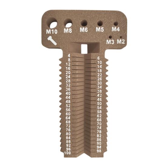 

Yousheng Инструмент для измерения винтов Сверхпрочный Эргономичный Высокоточный M2-M10 Длина 4-100 мм Инструменты для измерения винтов, гаек, болтов